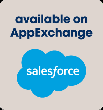 Available on Salesforce AppExchange